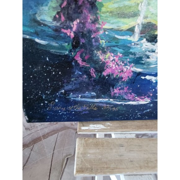 Carl g Armstrong Lady of the falls painting nude w - Picture 3 of 11